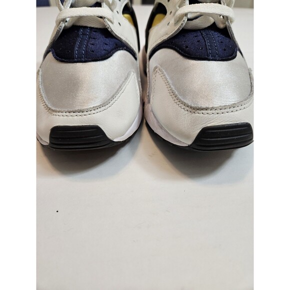 Nike Air Huarache Michigan Colorblock White Navy Yellow Black Sneaker Size Men 7 main image 10